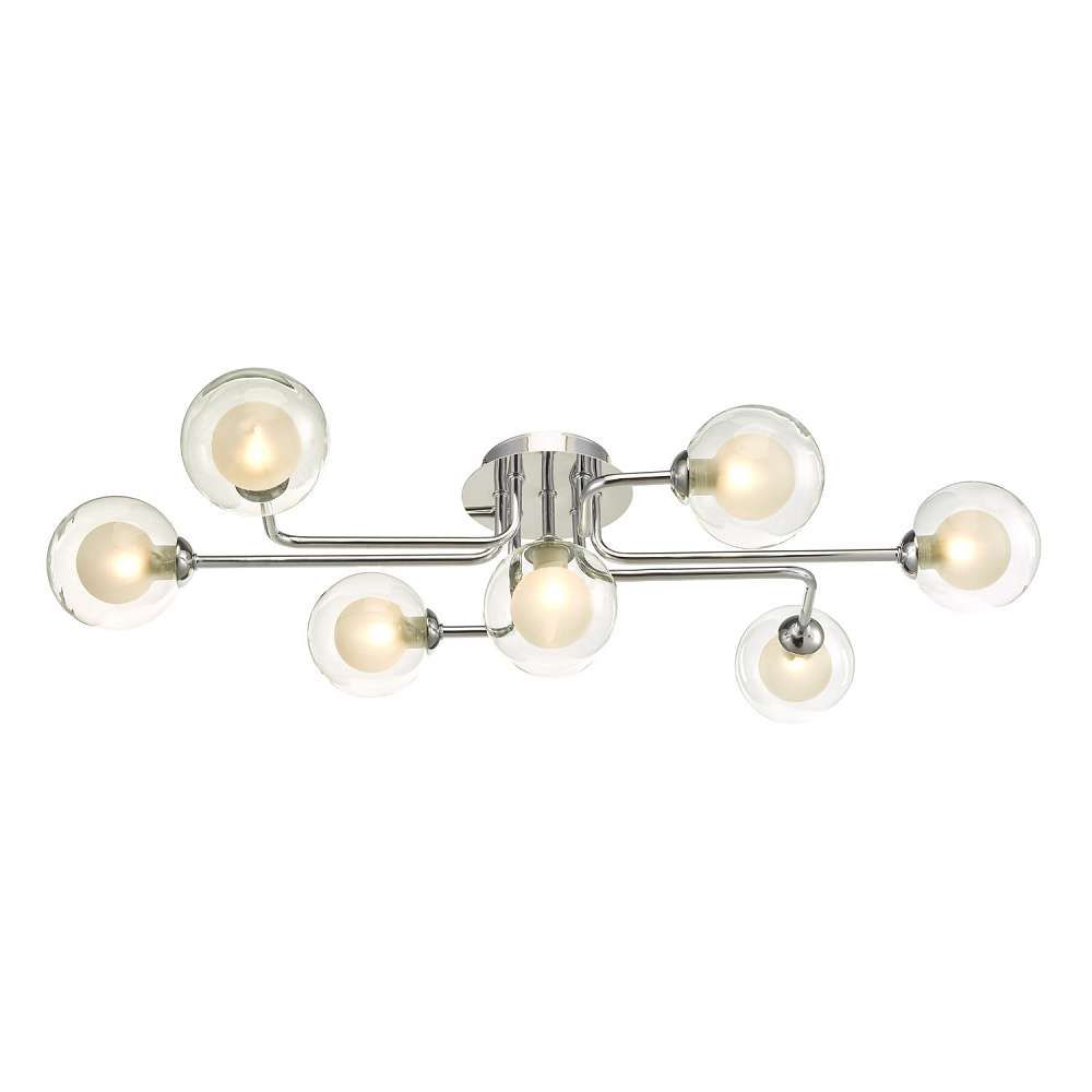 Reyna 7lt Semi Flush Polished Chrome Frame Only