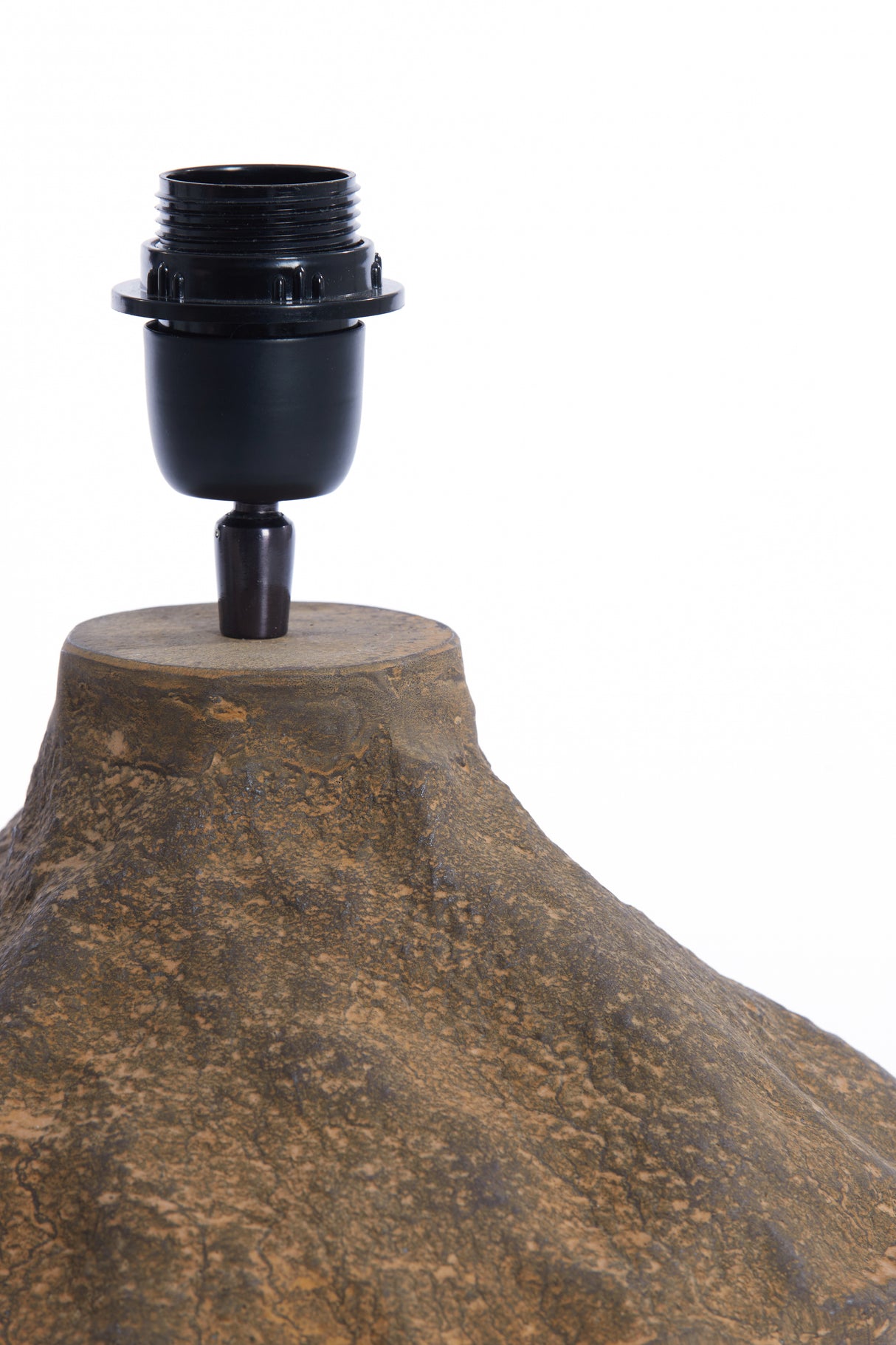 Antique Brown Marzoka Lamp Base 29x28.5x29 cm