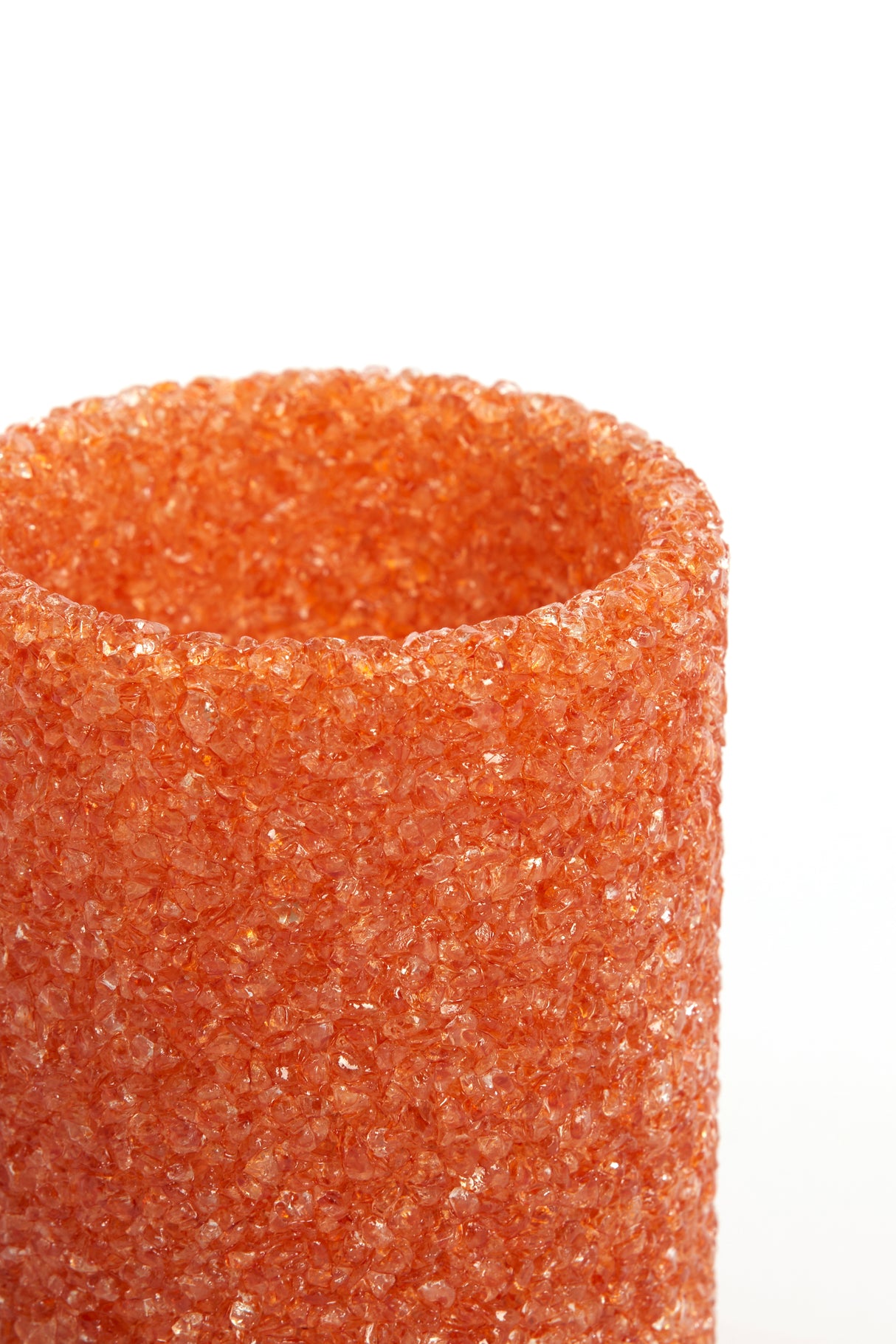 Amber Glow Morita Glass Tealight Holder 7x7 cm