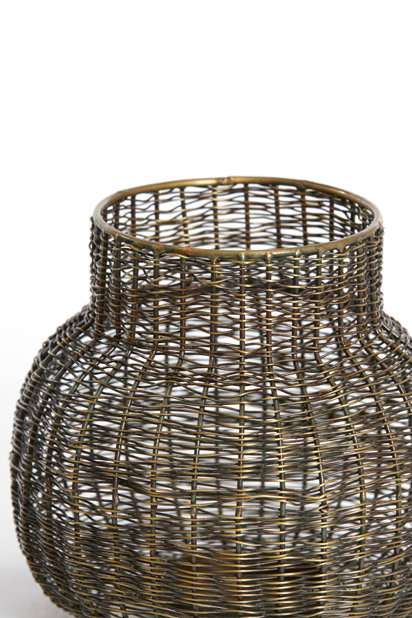 Antique Bronze Valery Tealight Holder Ø12x10 cm