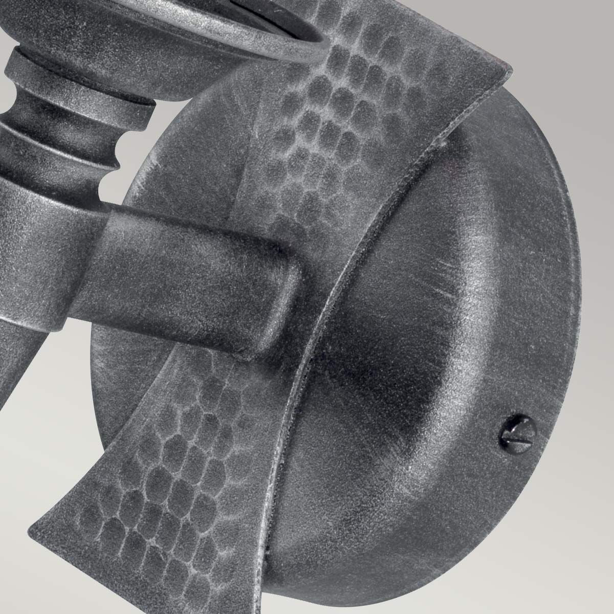 Medieval Wrought Iron Wall Sconce - Saxon Collection
