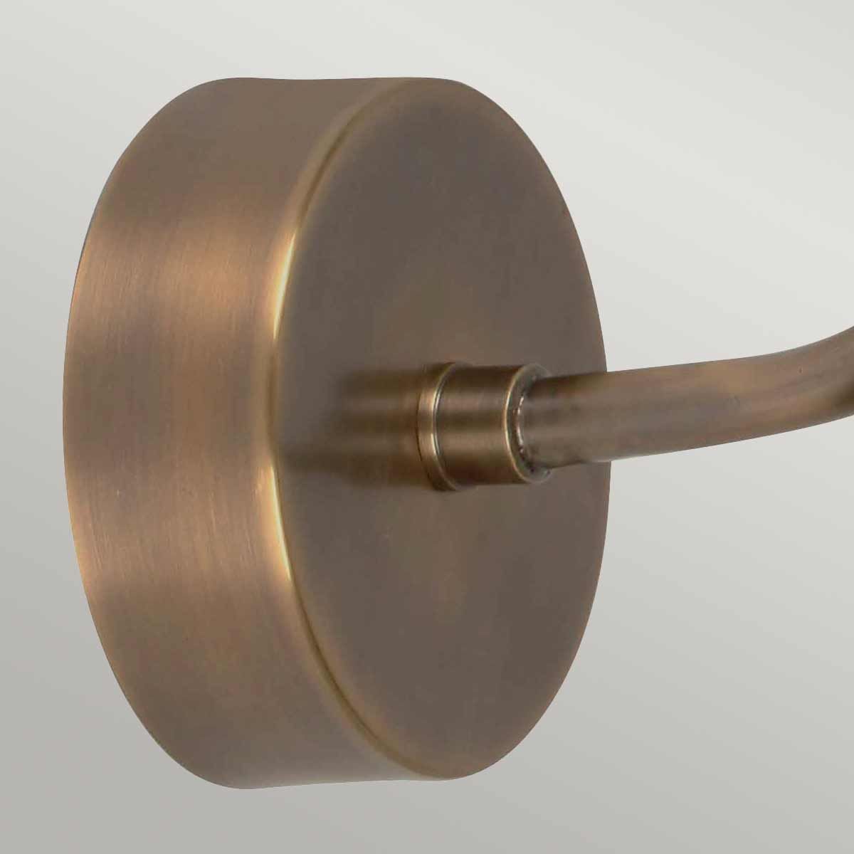 Sheldon Vintage Brass Wall Light