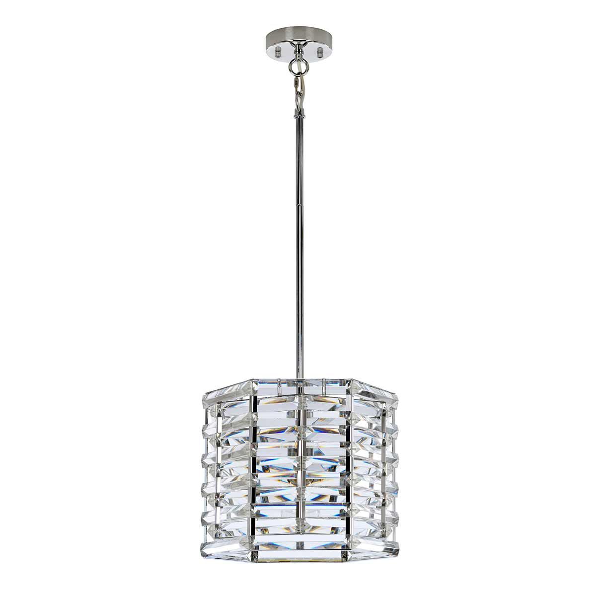 Shoal Radiance: Crystal Elegance Pendant Light