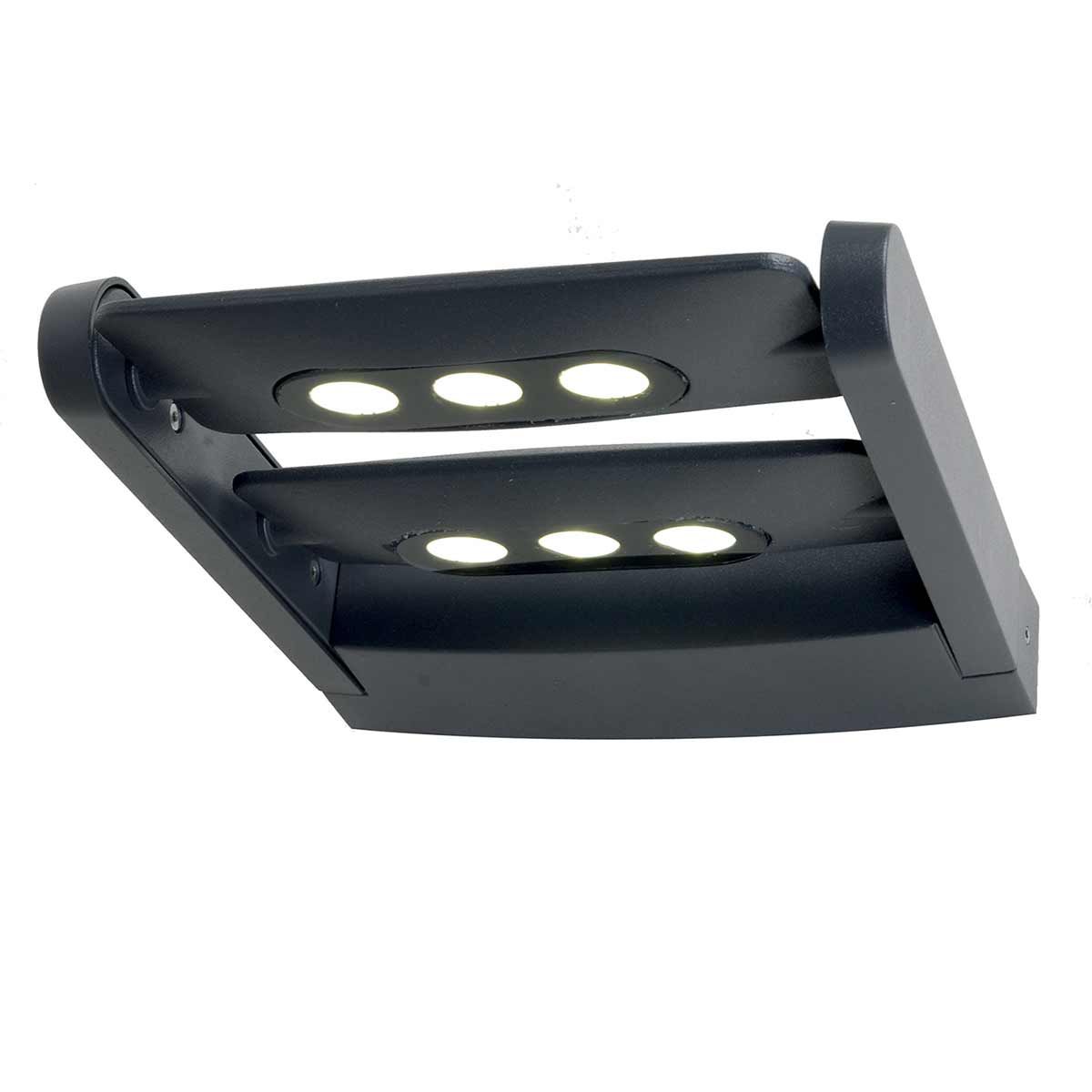 Sigmund Graphite LED Wall Spotlight