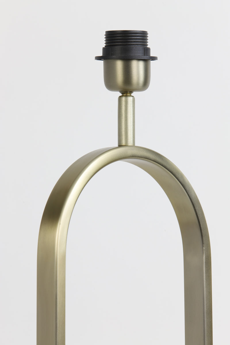 Elegant Jamiri Light Gold Table Lamp Base, 20x13x55 cm