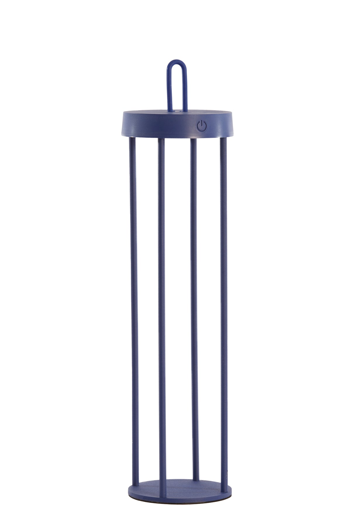 Contemporary LED Table Lamp in Cobalt Blue Design - 13 x 50 cm