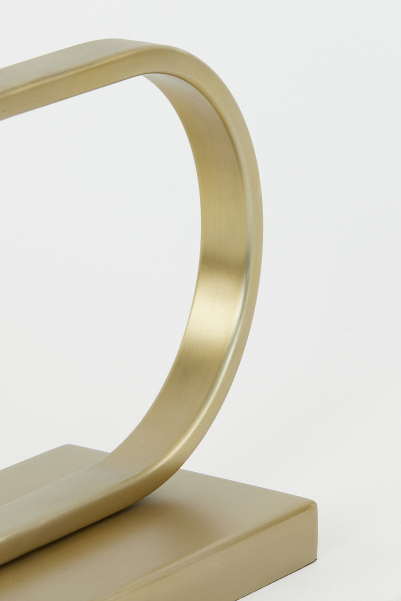 Glamorous Light Gold Lamp Base - 38x13x27 cm Jamiro Design