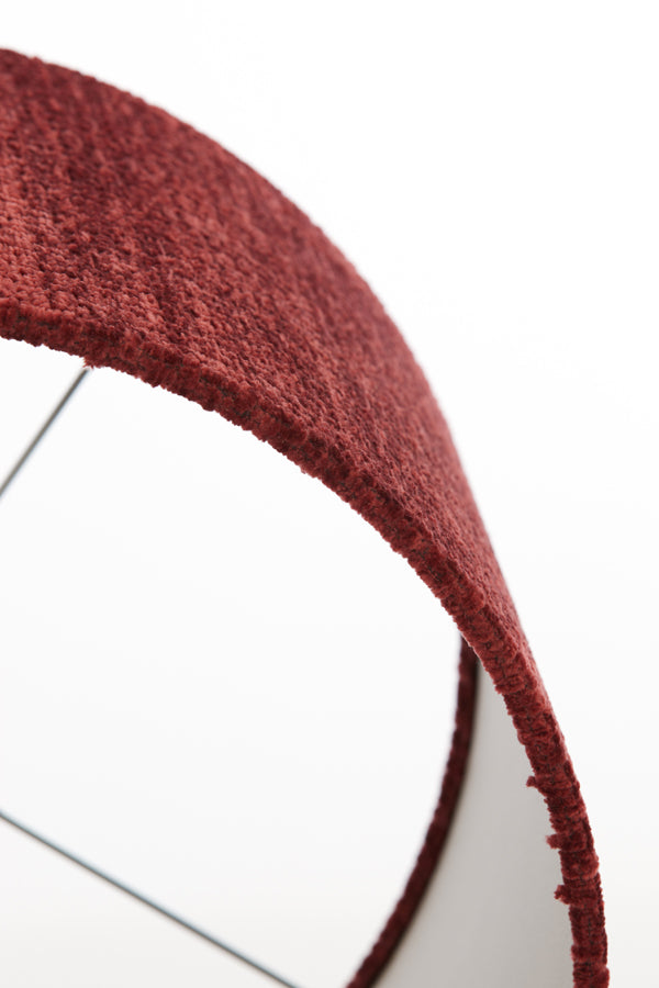 Deep Ruby Red Cylindrical Shade 50-50-38 cm