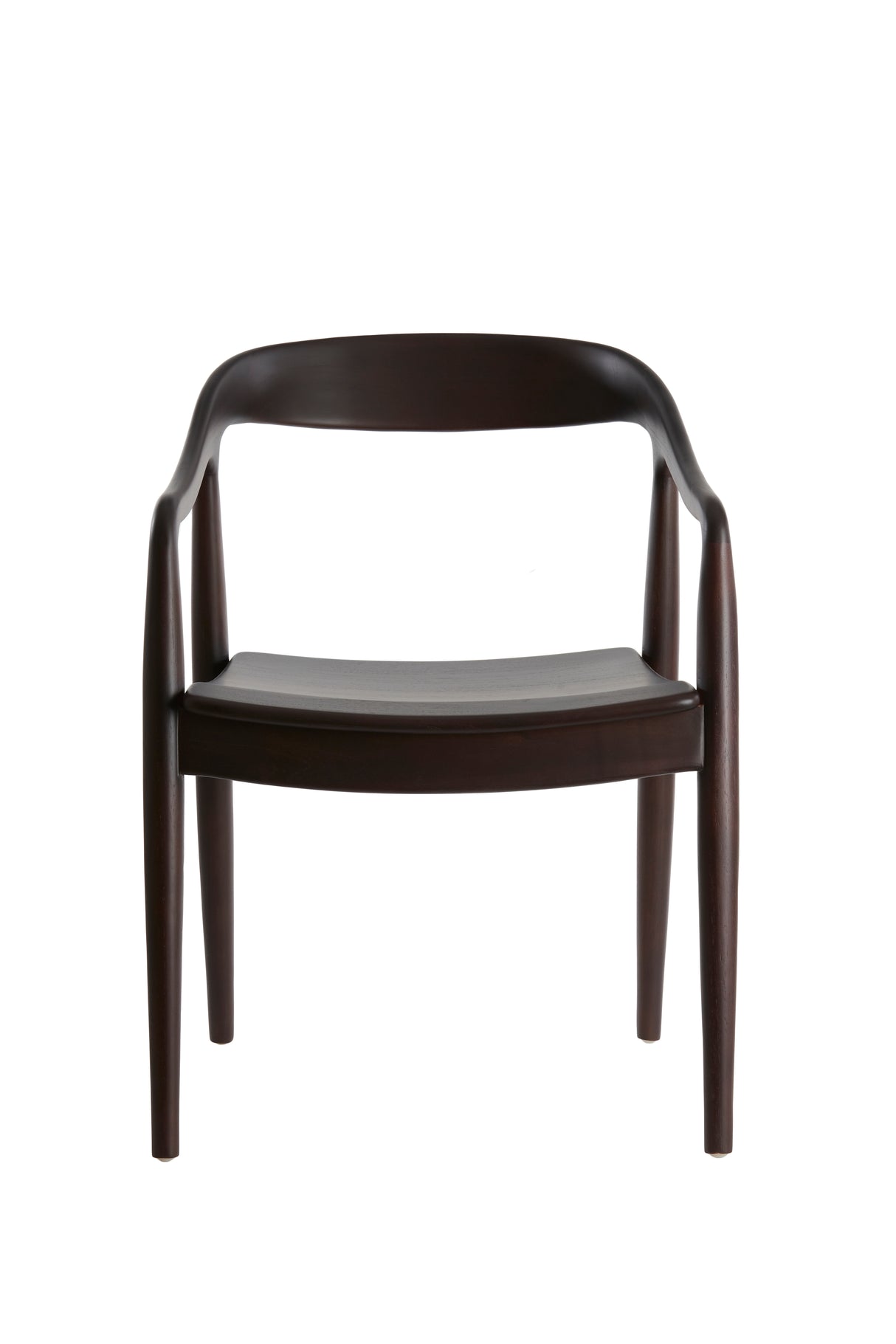 Elegant Black Wooden Dining Chair 60x58x83 cm