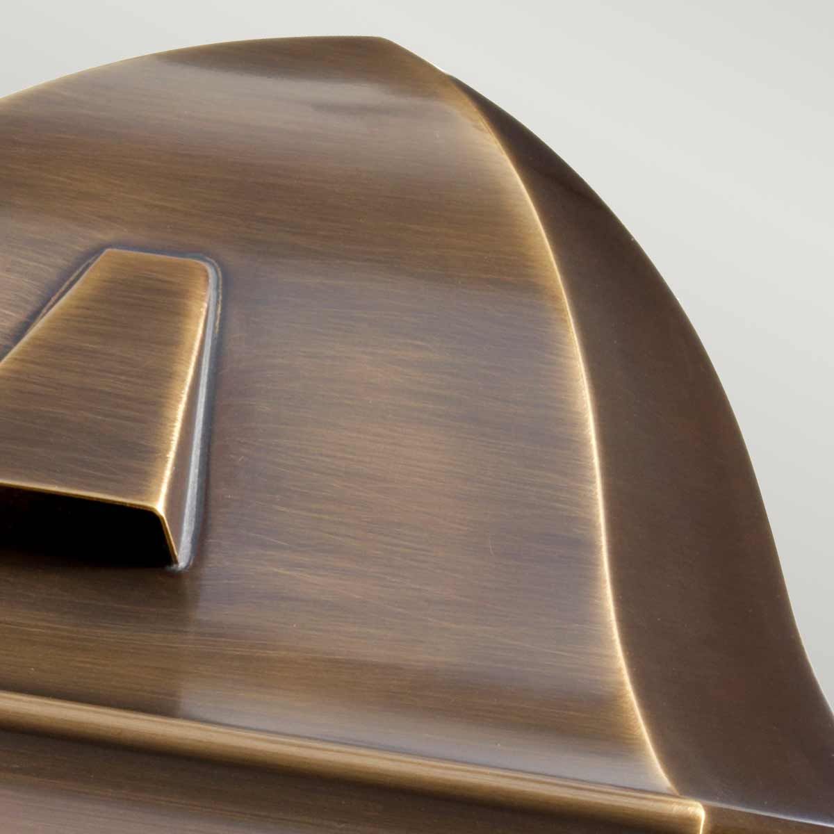 St James Vintage Brass Wall Lantern