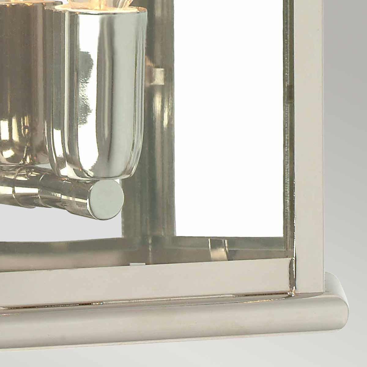 Polished Nickel St Martins Vintage Wall Lantern