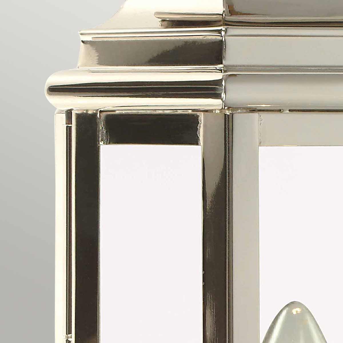 Polished Nickel St Martins Vintage Wall Lantern