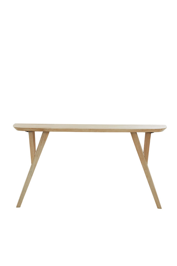 Natural Mango Wood Console 160x44x82 cm - Quenza Collection