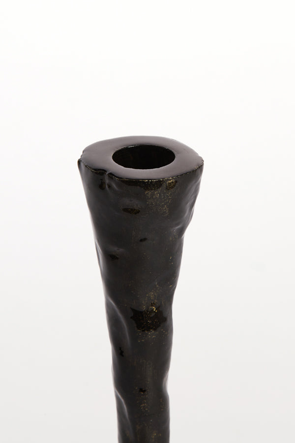 Bronze Elegance Candle Holder 9x12 cm Solamaza