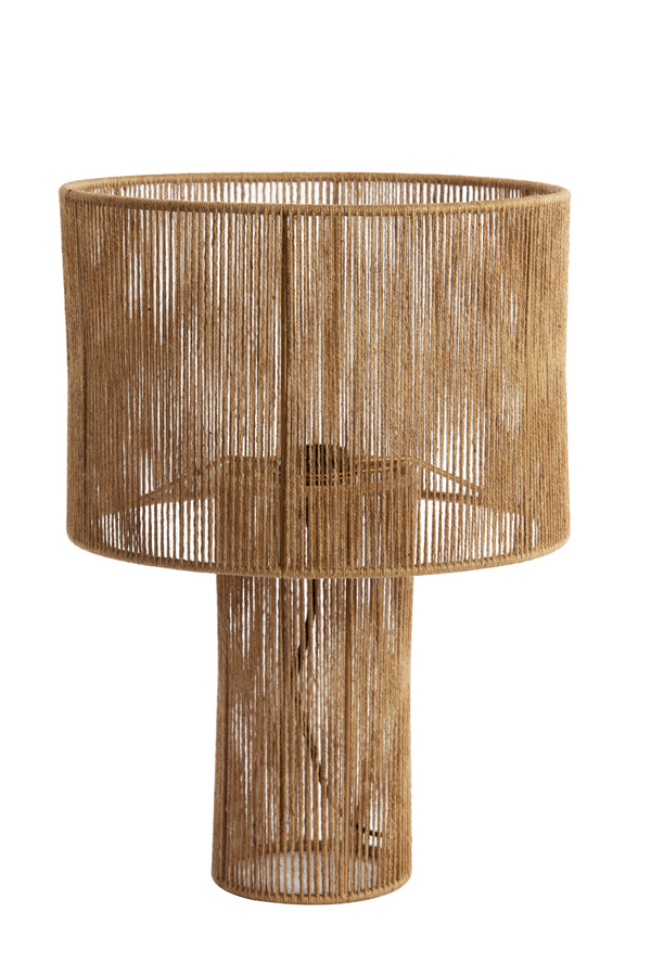Natural Jute Table Lamp Ø35x50 cm - Lavatera Design