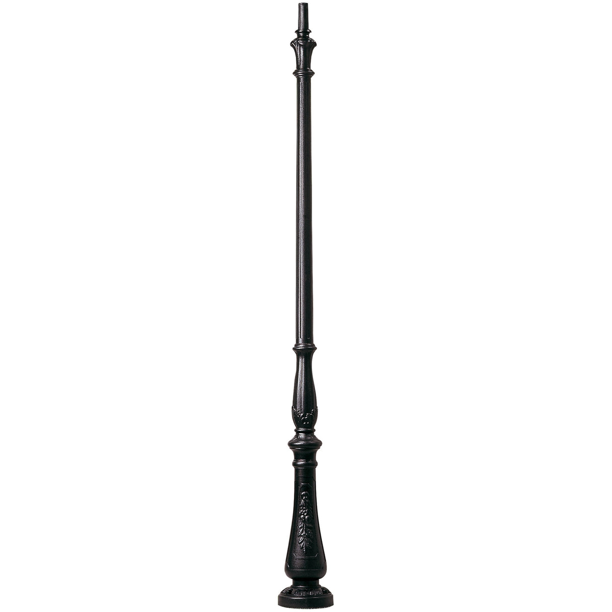 Tabor Post with door 3000mm Black (60mm spigot)
