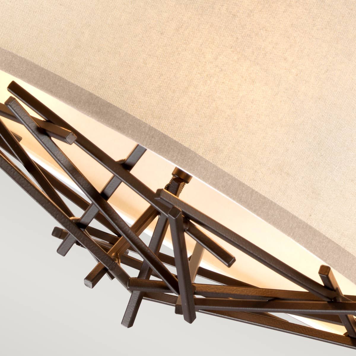 Elegant Taiko Triple Pendant Light