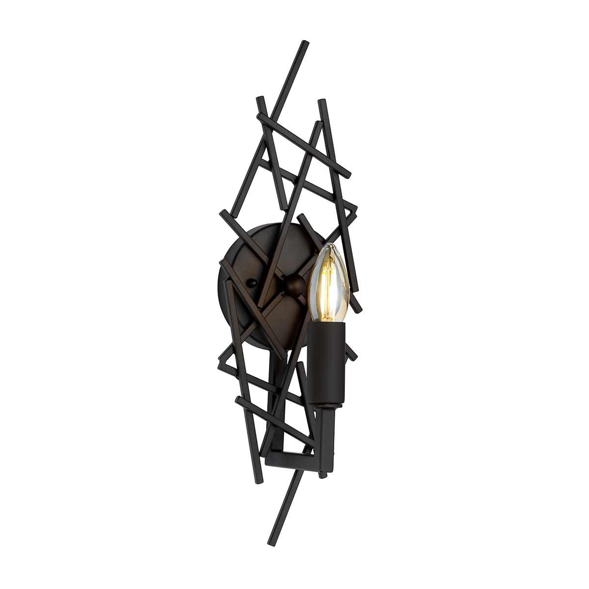 Bronze Elegance Single Wall Sconce