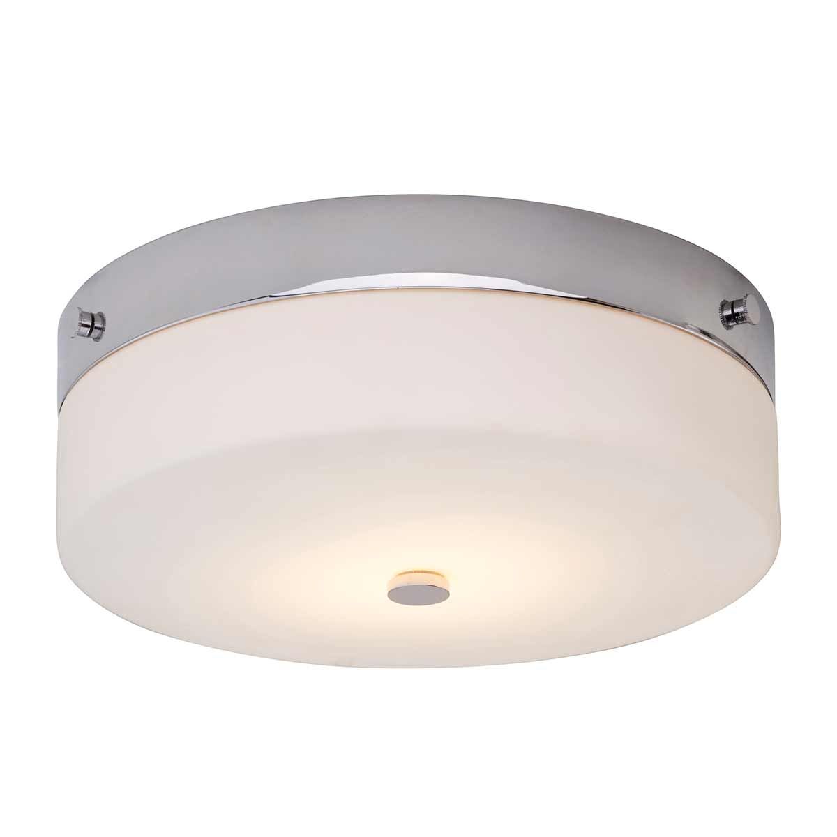 Tamar Polished Chrome Large Bathroom Ceiling Light Fixture