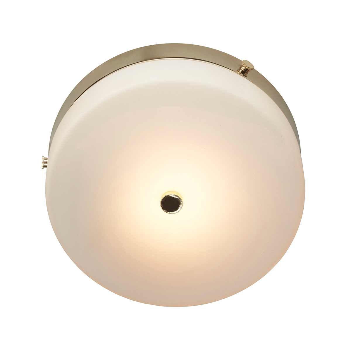 Tamar Elegant Gold Bathroom Flush Light Fixture