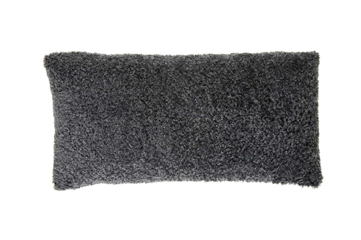 Lumbar Pillow 60x30 cm Lina Charcoal