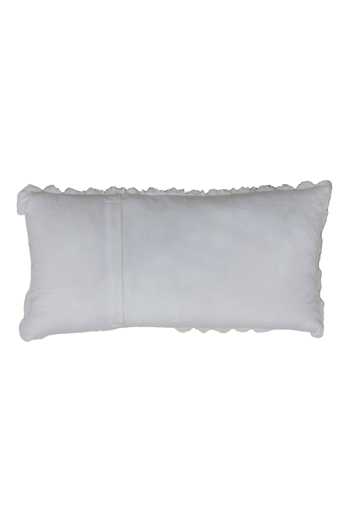 Velvet Cream Oblong Cushion 60x30 cm