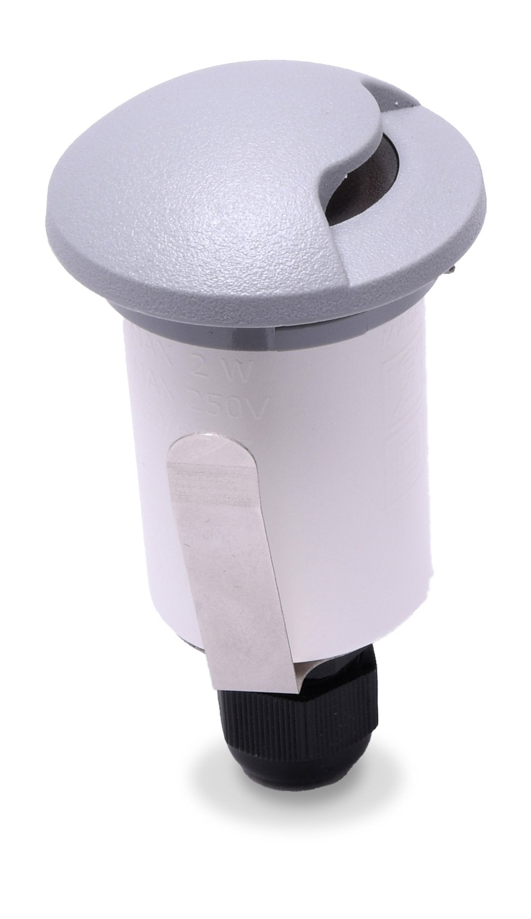 Teresa 50 1L 1.7W G9 LED 4000K, Decking/Soffit Light, Black/Clear