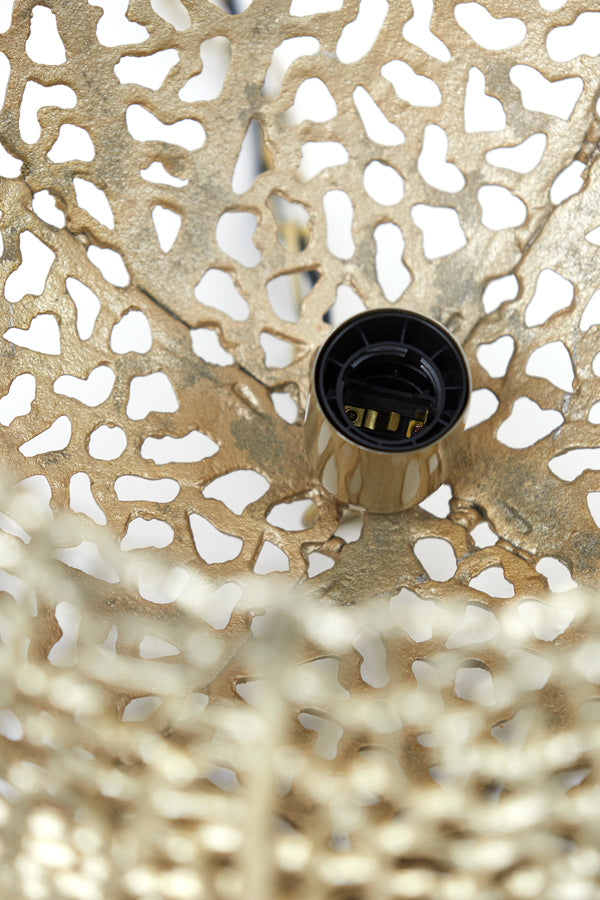 Elegant Gold Pendant Lamp Ø45x42 cm Sinula Design