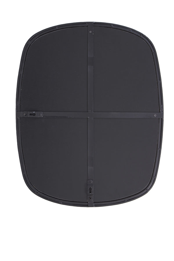 Labro Brown Glass Mirror with Black Frame - 40x50 cm