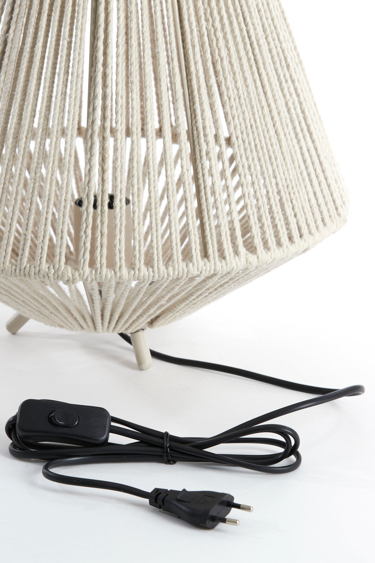 Elegant Cream Table Lamp Ø35x40 cm - Felida Design