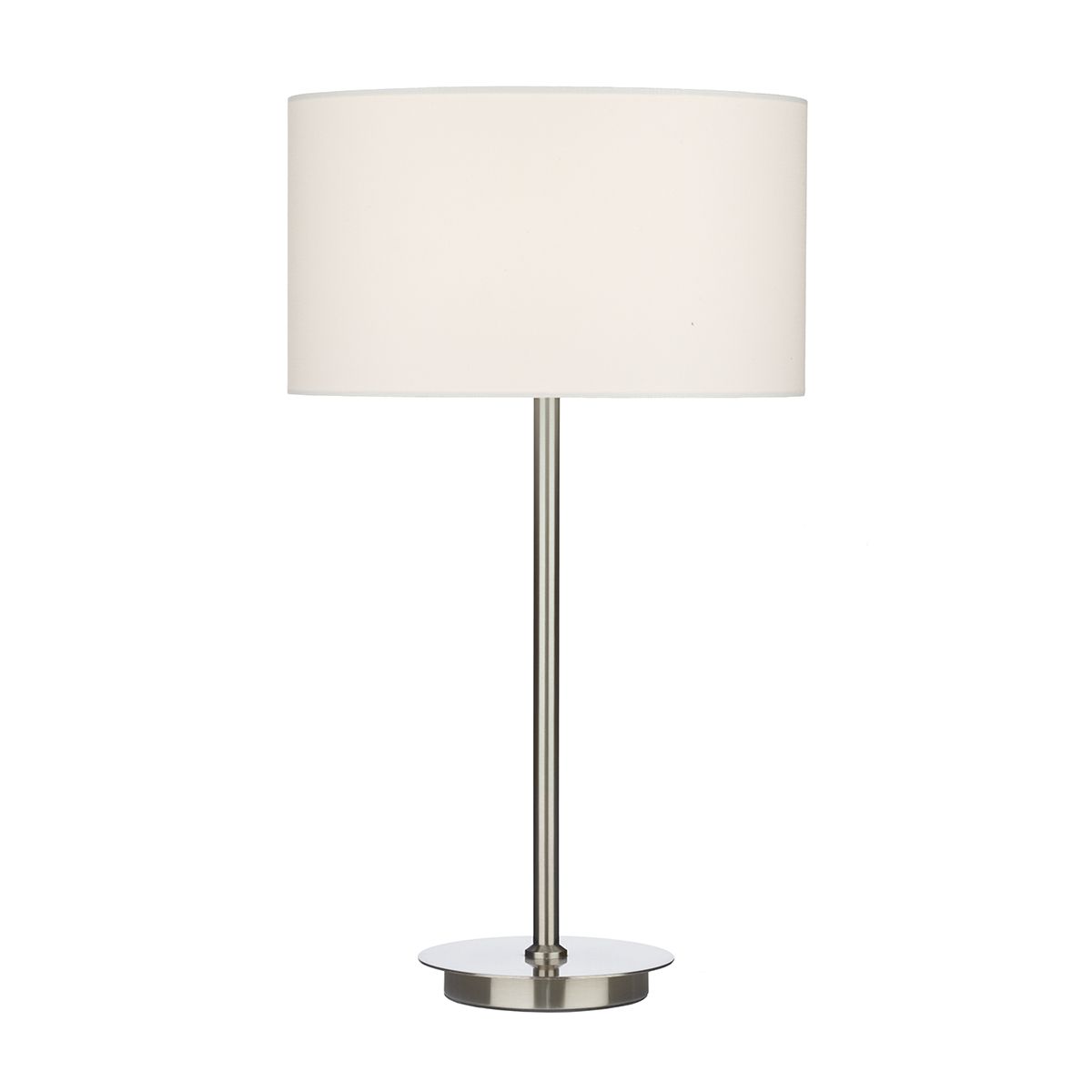 Tuscan Table Lamp Satin Chrome Base Only