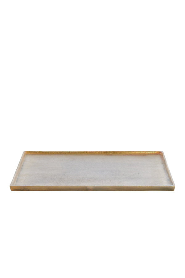 Maes Antique Bronze Serving Plate 39.5x39.5x1.5 cm