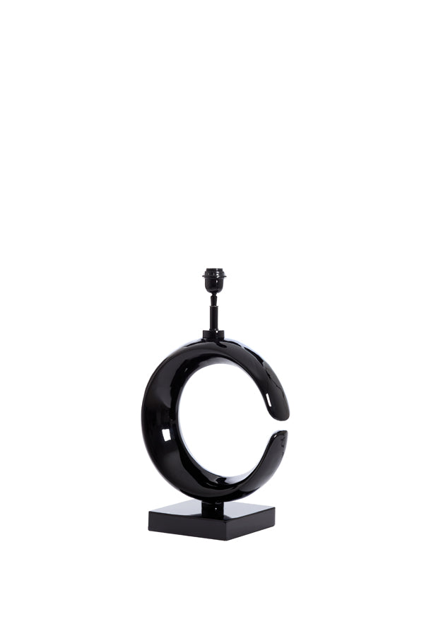 Gleaming Night Lamp Base, 37x20x60 cm, Maan Noir