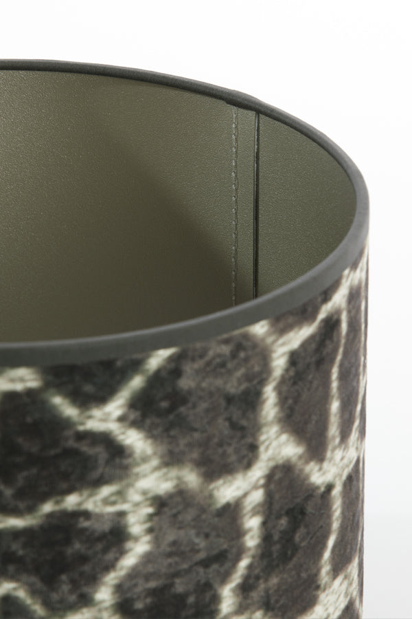 Mosaic Brown Cylinder Shade 20-20-15 cm