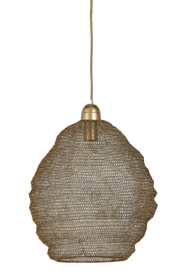 Nina Antique Bronze Wire Pendant Lamp Ø38x42 cm