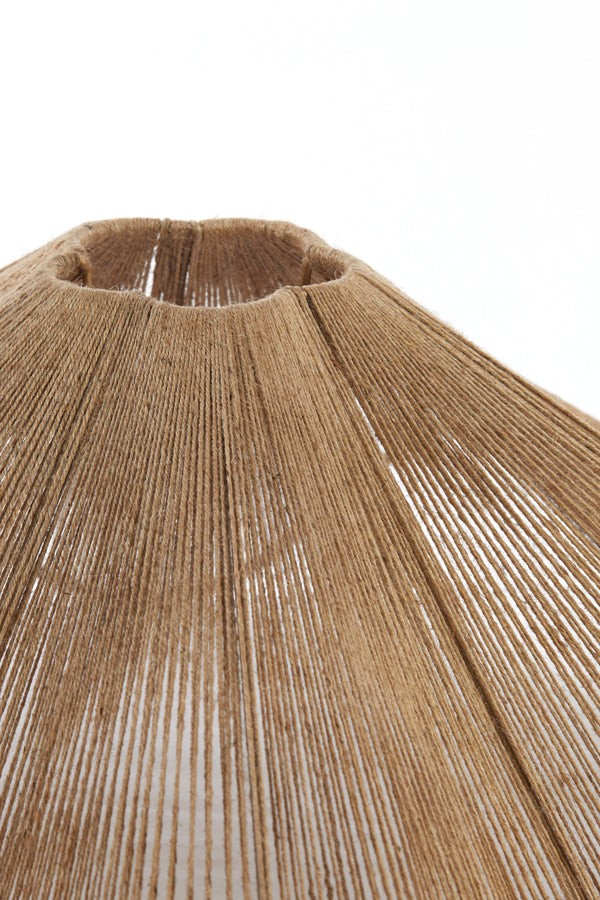 Natural Jute Wave Shade 53-53-29 cm Fodara Design