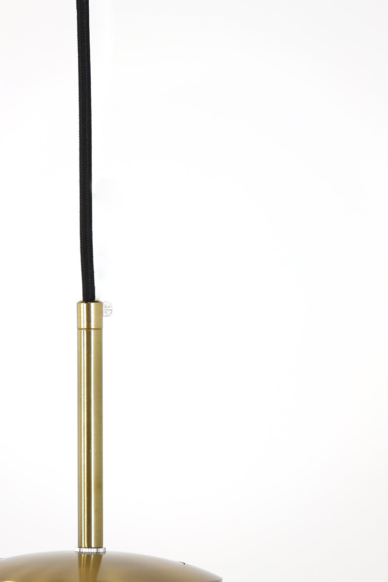 Elegant Magdala Pendant Lamp with Gold Accents – 30 cm