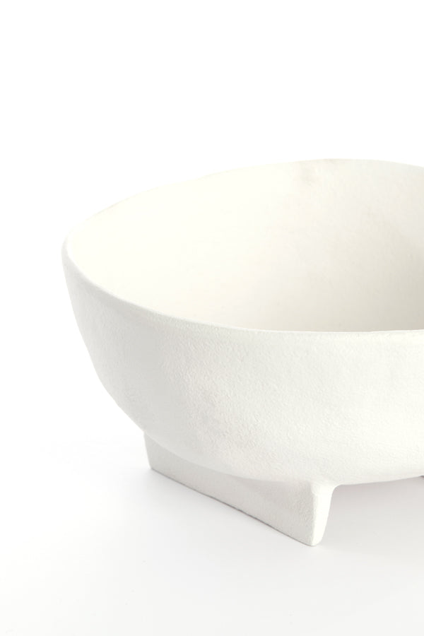 Elegant Cream Dish with Base, 21x20.5x10 cm