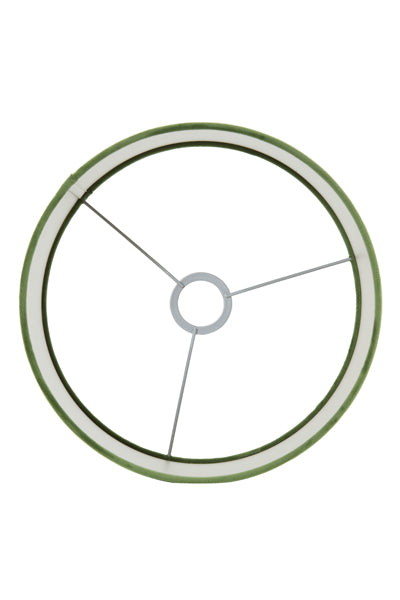 Dusty Green Velour Cylinder Lampshade 30x30x21 cm