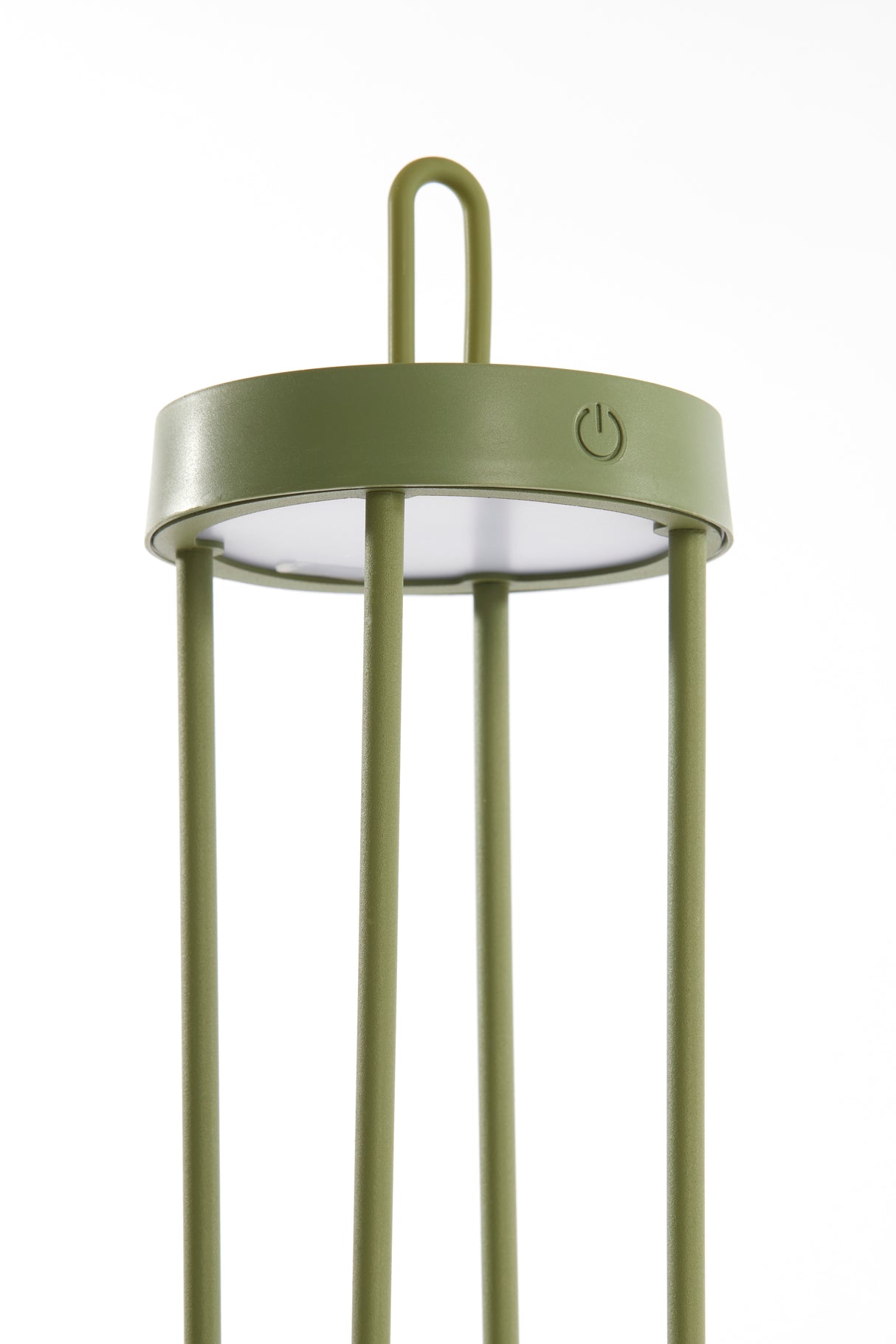 Olive Green LED Table Lamp Ø13x28 cm - Isalo Collection