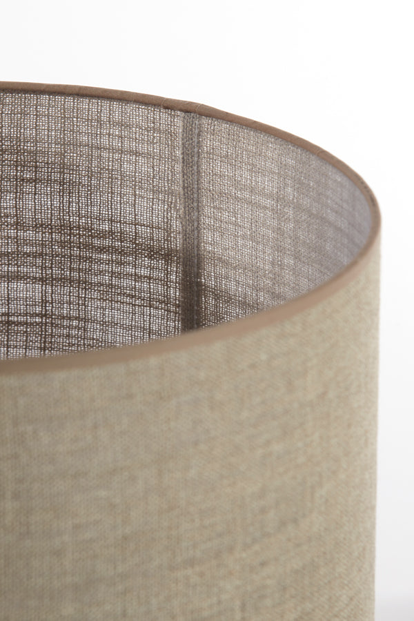 Elegant Beige Cylindrical Lampshade 40x40x30 cm