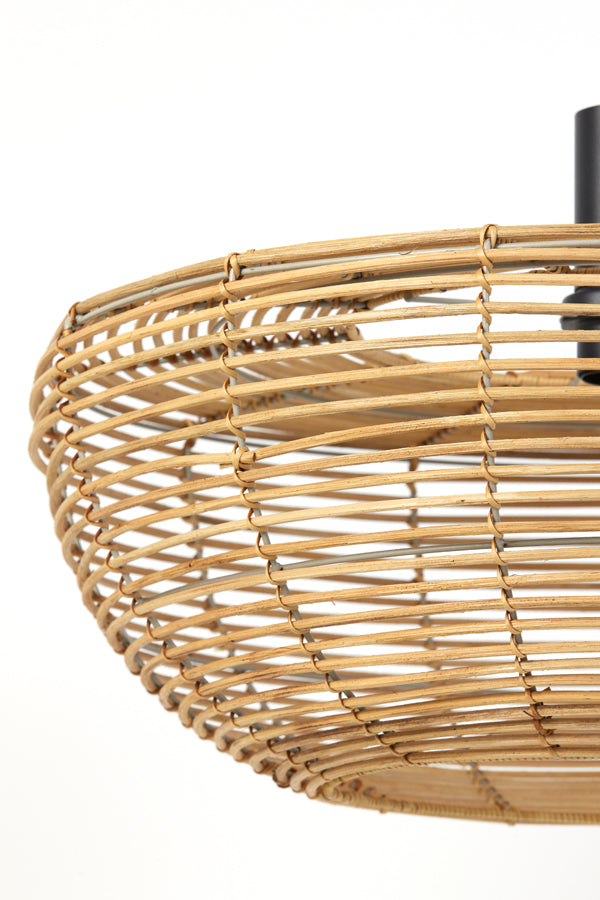 Milan Natural Rattan Hanging Lamp Ø60x25 cm