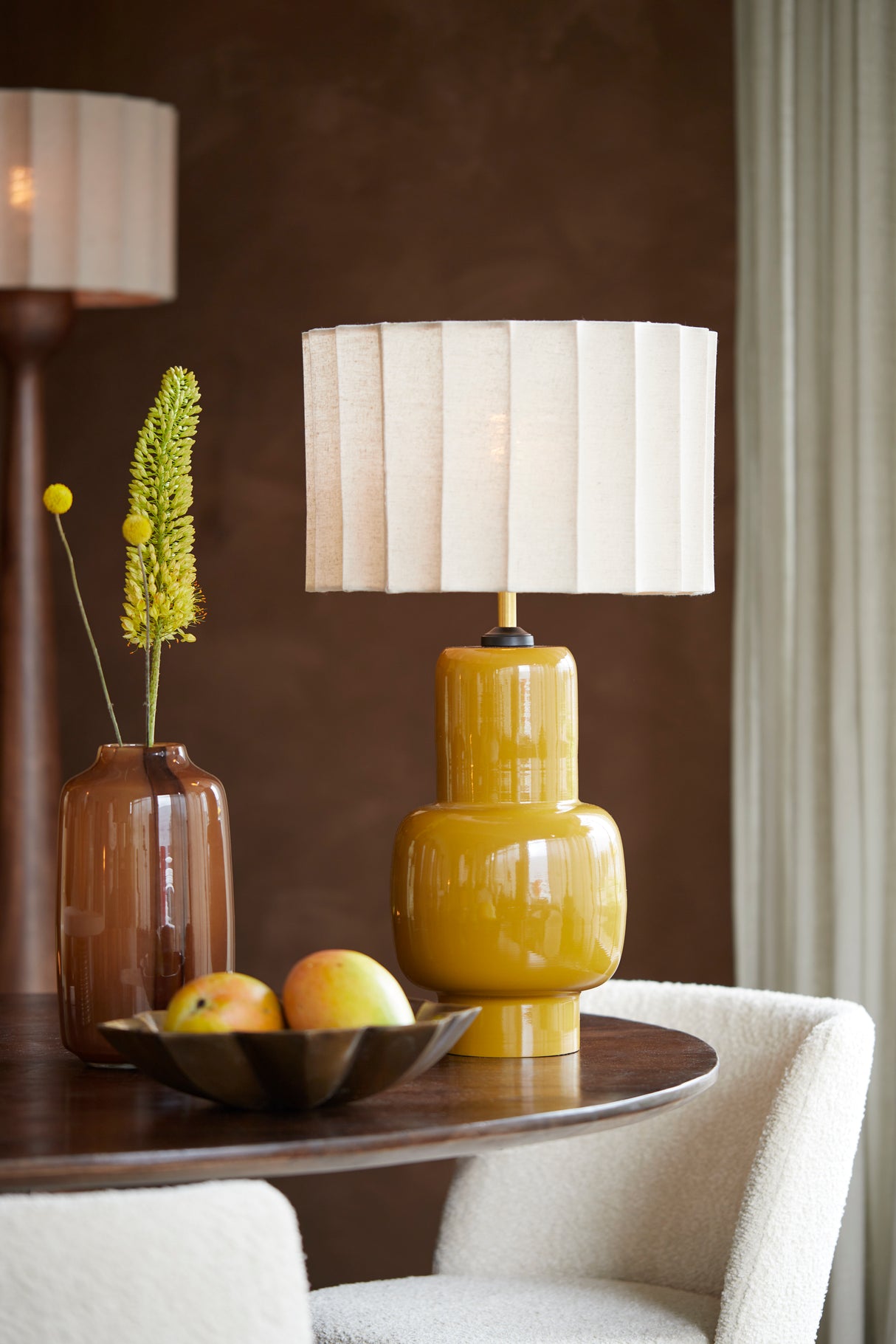 Natural Woven Cylinder Lampshade 35x35x22 cm