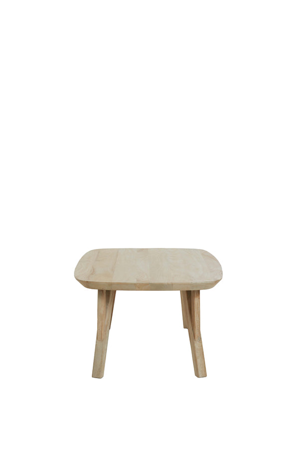 Rustic Mango Wood Coffee Table - 120x65x40 cm