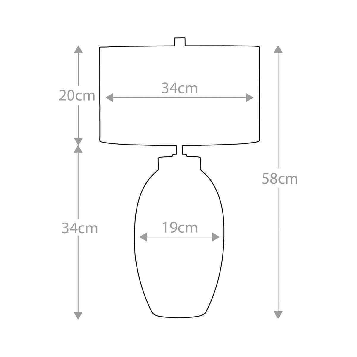 Chic Red Accent Victor Porcelain Table Lamp with Cream Shade