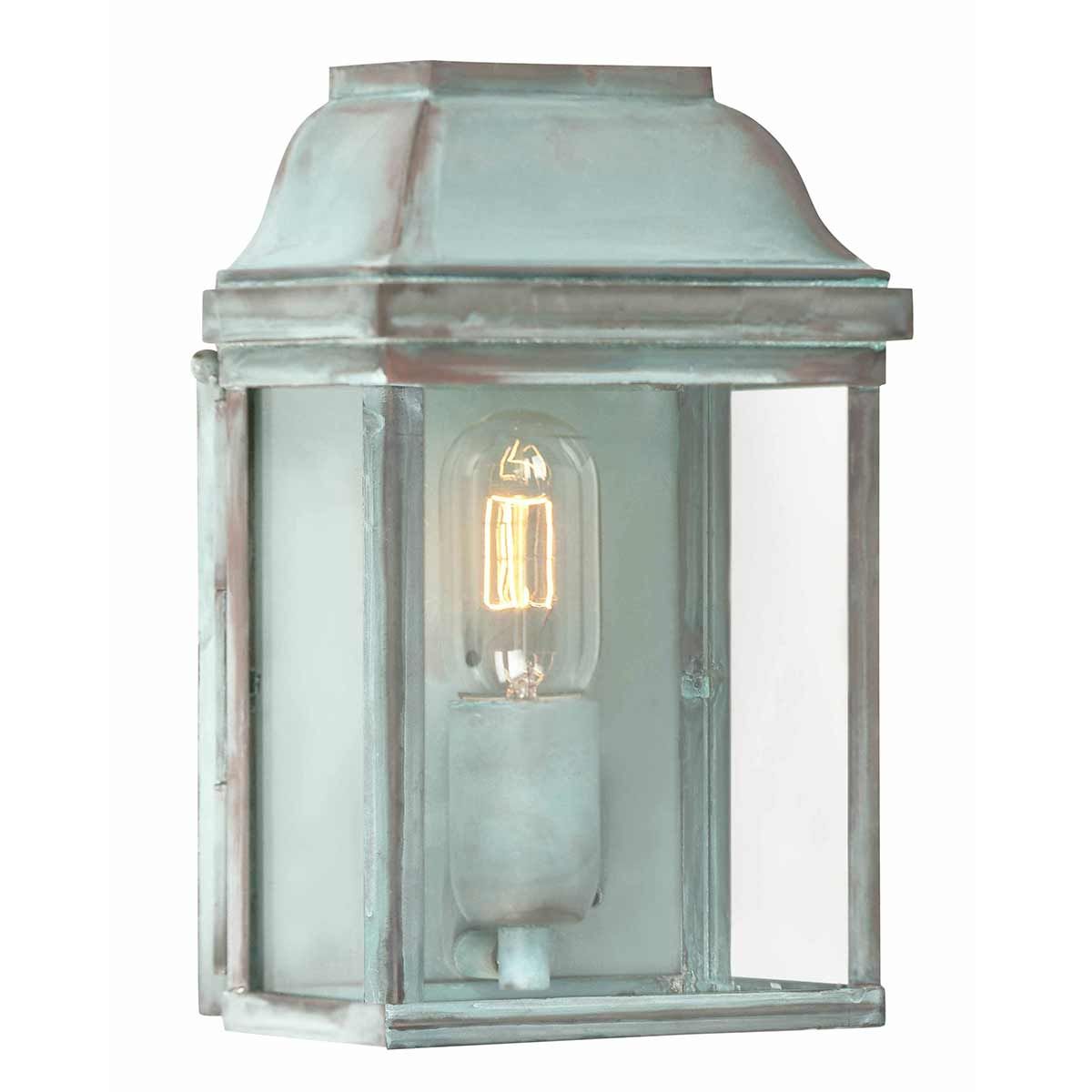 Verdigris Victorian Wall-Mounted Lantern