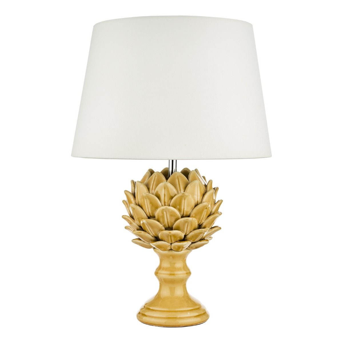 Violetta Table Lamp Yellow With Shade