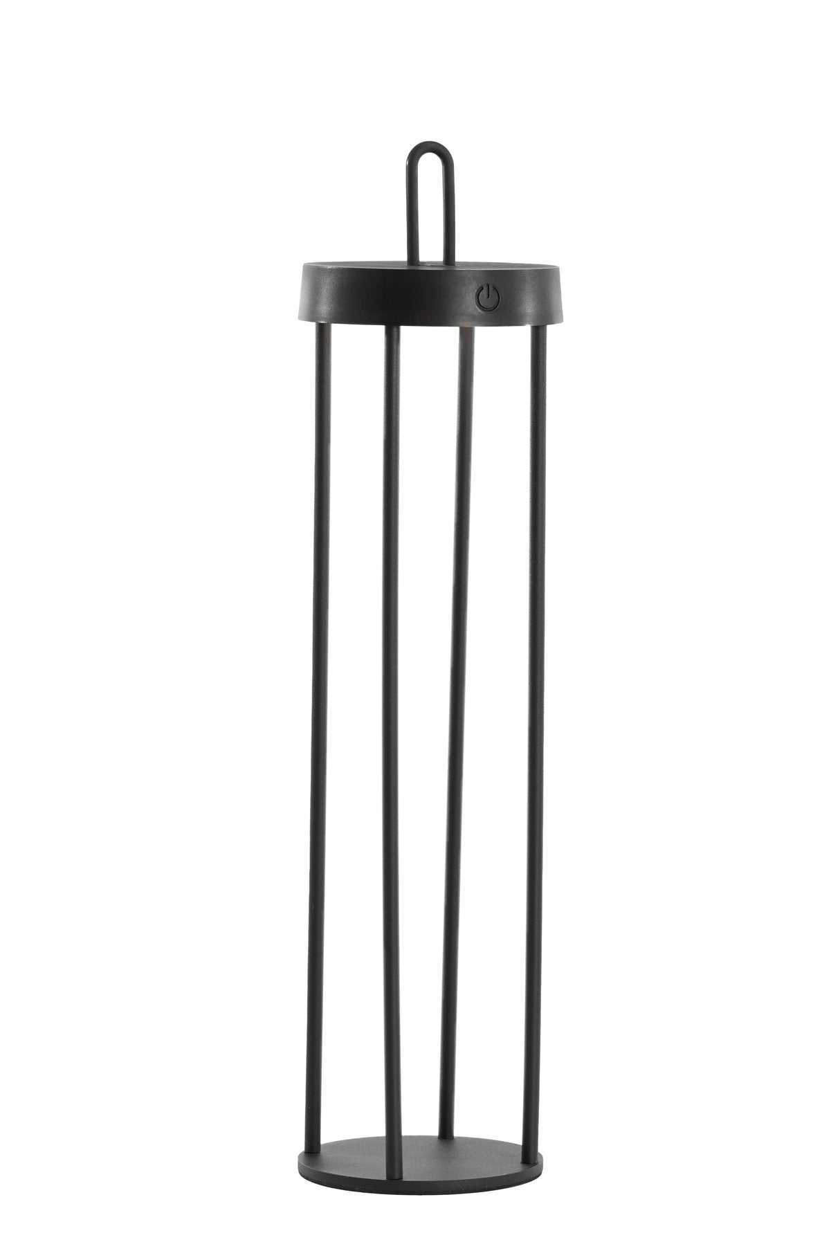 Sleek Black LED Table Lamp Ø13x50 cm - Isalo Design