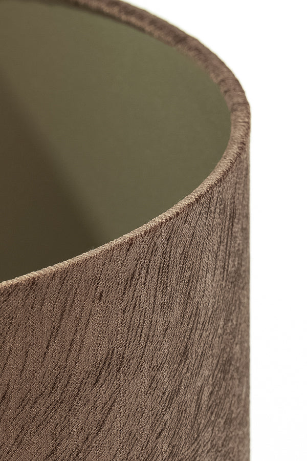 Rustic Brown Cylinder Shade 50-50-38 cm