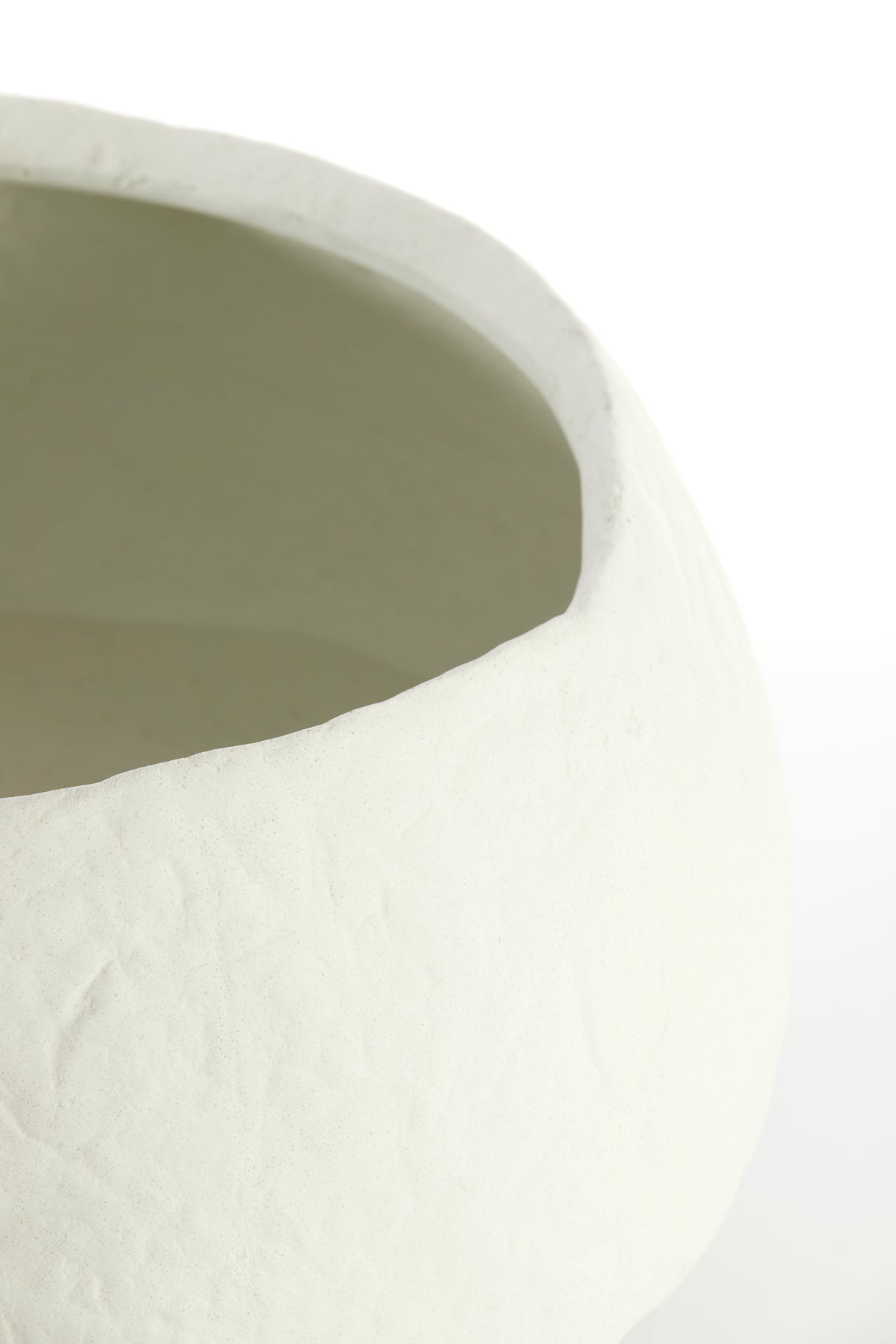Elegant Cream Tingri Vase Ø56x29 cm Decor